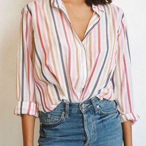 Xirena Beau Shirt in Le Marais Stripe